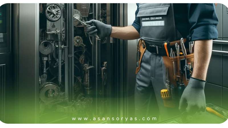 تعمیر کار آسانسور هیدرولیک